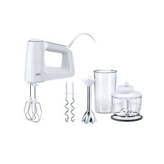 Buy Braun MultiMix 3 HM 3137WH Hand Mixer 500W White - Powerful, Stylish, and Efficient!